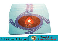Ceramic Casino Poker Chips , Poker Chips And Cards With Dynamic Textures Design
