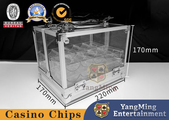 खरीदें Acrylic Casino Chip Case – Holds 600 Poker Chips with 6 Trays ऑनलाइन निर्माण