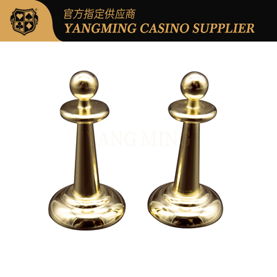 खरीदें Gold Electroplated Metal Betting Tokens for Casino Roulette Table Games ऑनलाइन निर्माण
