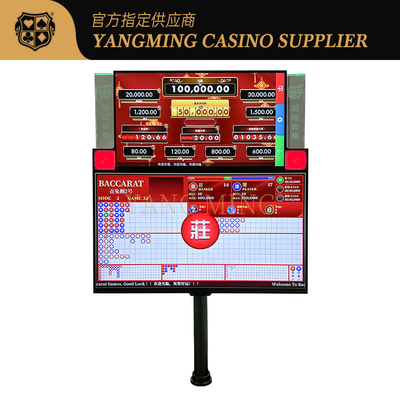 खरीदें Customizable Casino Poker Top-Bottom Split Double-sided Display For Casino Game ऑनलाइन निर्माण