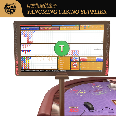 खरीदें International Thick 27-inch Dual Sided Monitor With Lights For Casino Poker Games ऑनलाइन निर्माण