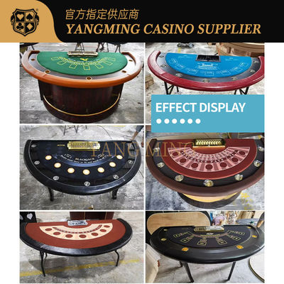 खरीदें Customizable Blackjack Poker Table Layout – Professional Casino Entertainment Tablecloths ऑनलाइन निर्माण