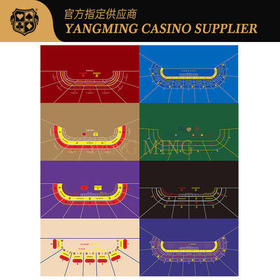 खरीदें Casino Baccarat Tablecloth 9 Player Poker Table Game Can Be Designed And Customized ऑनलाइन निर्माण