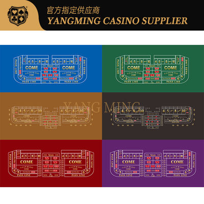 खरीदें Original Design Sic Bo Casino Game Printed Poker Table Waterproof Layout ऑनलाइन निर्माण