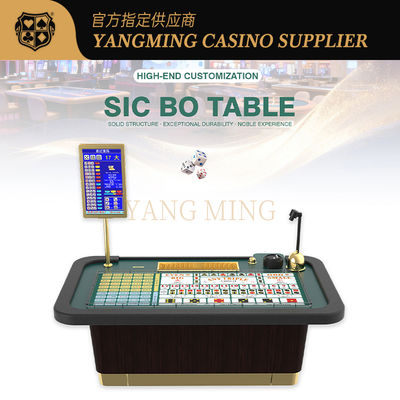 खरीदें Customizable Sic Bo Table – Premium Casino-Grade Dice Game Table For Sale ऑनलाइन निर्माण