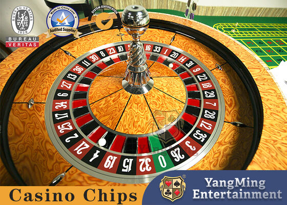 खरीदें अंतर्राष्ट्रीय प्रमाणन मानक जुआ क्लब रूलेट टेबल 82 सेमी व्यास का पहिया आयातित ठोस लकड़ी का पहिया ऑनलाइन निर्माण