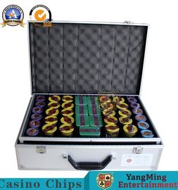 खरीदें 300-760pcs पोकर चिप्स कैरियर एल्यूमीनियम मिश्र धातु सुरक्षा लॉक कैसीनो चिप्स बॉक्स ऑनलाइन निर्माण