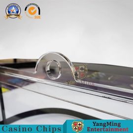 खरीदें ऐक्रेलिक थिकेन चिप्स कैरियर रूले व्हील जुआ टेबल समर्पित कैसीनो चिप्स डीलर धारक ऑनलाइन निर्माण
