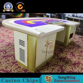 खरीदें मकाओ Baccarat जुआ पोकर टेबल / फैशन समर्पित RFID पोकर टेबल ऑनलाइन निर्माण