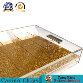 खरीदें 800pcs पोकर चिप प्रकरण ट्रे / कैसीनो Baccarat टेक्सास पोकर चिप धारक अनुकूलित करें ऑनलाइन निर्माण