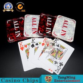 खरीदें Red Baccarat Markers Texas Hold'em कॉम्पीटिशन पोकर चिप्स गेम्स विन्स सिल्क स्क्रीन साइन ऐक्रेलिक प्लास्टिक डीलर बटन ऑनलाइन निर्माण