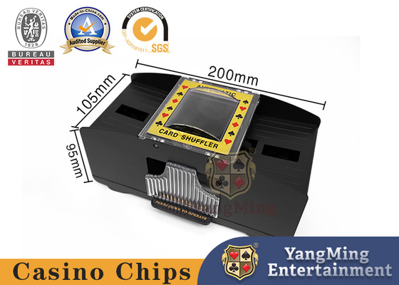 5 # Battery Single Plastic Card Shuffler For Casino Table Games Poker Playing Cards