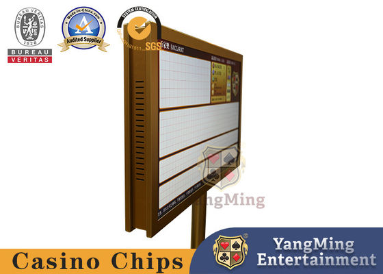 Casino Exclusive 27-Inch Matte Gold High-Definition Double-Sided Display System