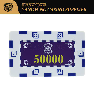 यूवी मार्क और केस के साथ 11.5 ग्राम प्लास्टिक टेक्सास ब्लैकजैक क्ले कैसीनो पोकर चिप सेट