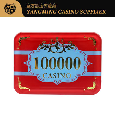 प्रीमियम वाटरप्रूफ बैकारेट 760 चिप्स सेट डबल-लेयर एक्रिलिक पोकर गेमिंग टोकन संग्रह