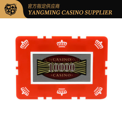 निर्माता का नवीनतम अनुकूलित 760 पीस क्ले चिप सेट टेक्सास होल्ड'एम टेबल गेम सेट चिप्स