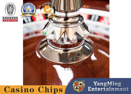 घरेलू लक्जरी 80 सेमी ठोस लकड़ी रूले पहिया रूसी टर्नटेबल पोकर टेबल वीआईपी क्लब समर्पित पहिया