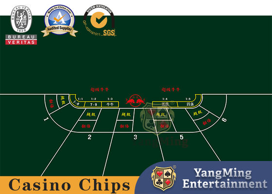 दक्षिण पूर्व एशियाई भूमध्यसागरीय शैली कस्टम-निर्मित सुपर काउ पोकर कार्ड गेम टेबल वाटरप्रूफ टेबलक्लोथ