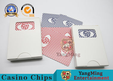 Original Entertainment Poker Playing Cards PVC Plastic Waterproof Gambling Table Cards Custom